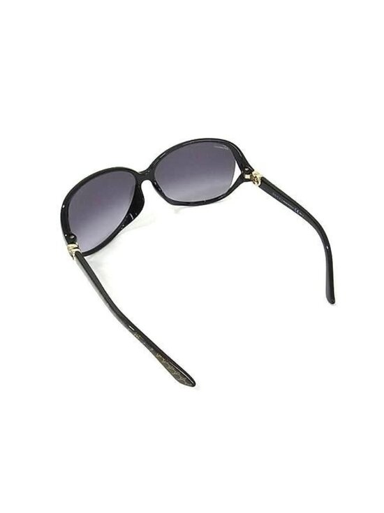 Gucci Sunglasses Brea Heart S Black Lens Clear Acetate Eyewear